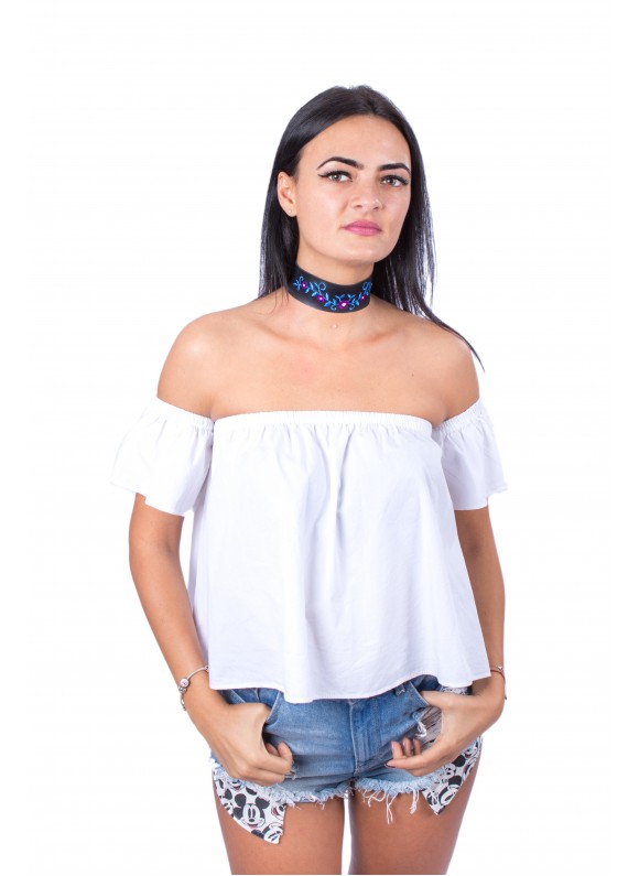 CHOKER DIN PIELE C116